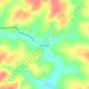 San Josesito topographic map, elevation, terrain