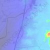 M'addi topographic map, elevation, terrain
