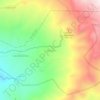 Cabladan topographic map, elevation, terrain