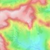 Saint-Pierre-la-Roche topographic map, elevation, terrain