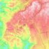 Dabouq topographic map, elevation, terrain