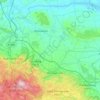 Nordharz topographic map, elevation, terrain