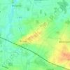 Borgeler Linde topographic map, elevation, terrain