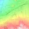 Melchor Álvarez topographic map, elevation, terrain
