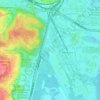 Покол topographic map, elevation, terrain