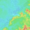 Puerto Meluk topographic map, elevation, terrain