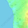 Nianing topographic map, elevation, terrain