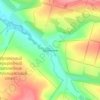 Криничное topographic map, elevation, terrain