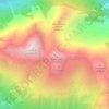 Kimana topographic map, elevation, terrain
