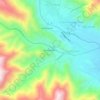 Concha Marca topographic map, elevation, terrain