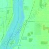 Sombra topographic map, elevation, terrain