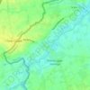 Beveren-Kalsijde topographic map, elevation, terrain