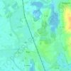 Larronville topographic map, elevation, terrain