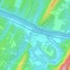 Great Cacapon topographic map, elevation, terrain