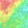 Madona topographic map, elevation, terrain