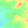 Pheela topographic map, elevation, terrain