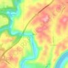Harbison topographic map, elevation, terrain