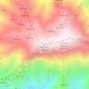 Maroma topographic map, elevation, terrain