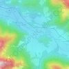 Geitau topographic map, elevation, terrain