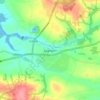 Sageston topographic map, elevation, terrain