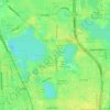 Fairview Shores topographic map, elevation, terrain