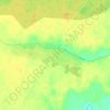 Татьяновка topographic map, elevation, terrain