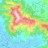 Corsanico topographic map, elevation, terrain