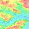 Gebersdorf topographic map, elevation, terrain