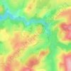 La Rue Perrin topographic map, elevation, terrain