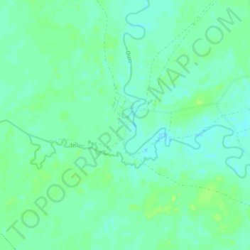 Шкуново topographic map, elevation, terrain