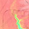 Clifty Falls topographic map, elevation, terrain