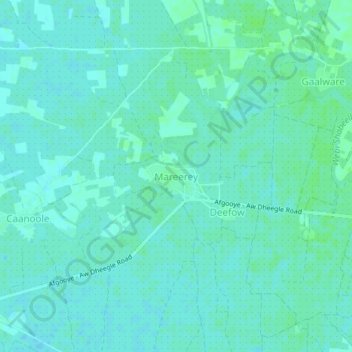 Mareerey topographic map, elevation, terrain