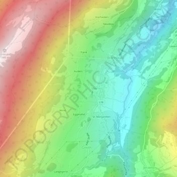 Farmie topographic map, elevation, terrain