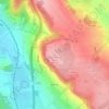 Bindlacher Berg topographic map, elevation, terrain