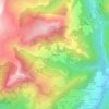 Chaucisse topographic map, elevation, terrain