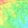 Gualda topographic map, elevation, terrain