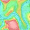 Eichel topographic map, elevation, terrain