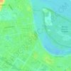 Hotel Jugoslavija topographic map, elevation, terrain