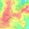 Leadgate topographic map, elevation, terrain