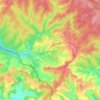Gérouville topographic map, elevation, terrain