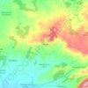Bonilla de la Sierra topographic map, elevation, terrain