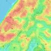 Garcia topographic map, elevation, terrain