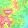 Colldejou topographic map, elevation, terrain