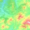 Mezdour topographic map, elevation, terrain