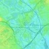 Queen Elizabeth Olympic Park topographic map, elevation, terrain