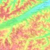 Reisbach topographic map, elevation, terrain