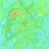 Marietta topographic map, elevation, terrain