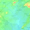 Ga West topographic map, elevation, terrain