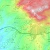 Víznar topographic map, elevation, terrain