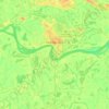 городской округ Нефтеюганск topographic map, elevation, terrain